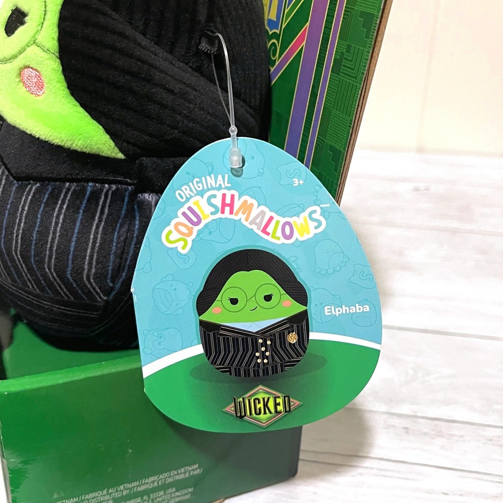 Squishmallows Wicked Movie 5 Inch 2-Pack Elphaba Glinda Upland Target Exclusive - Picture 8 of 9